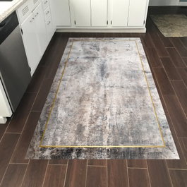 Conceptum Alfombra Gris 80 x 120 cm